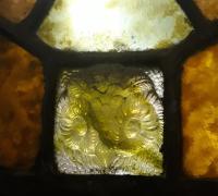 3B...WITH 6 1 OF A KIND CUT GLASS OWLS...1 1/2 X 1 1/2 X 1 1/2 DEEP