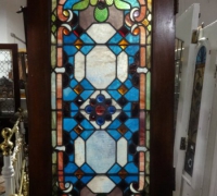 444-great-pair-of-antique-stained-glass-doors-walnut-with-37-jewels-in-each-door-54-w-x-89
