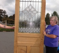 71- sold -antique-leaded-glass-door