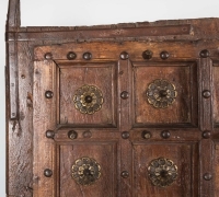 893-ANTIQUE PRS. OF CASTLE DOORS - ABOUT 300 YEARS OLD!