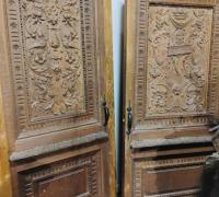 8H....FROM  THE  VANDERBILT  MANSION IN NEW YORK  CITY -  C. 1870  -  23  OF  THE  FINEST  CARVED  ANTIQUE  DOORS IN THE  USA  !!!!!!!