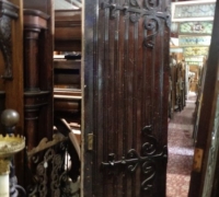 569 -  3 ANTIQUE CASTLE STYLE DOORS  - C. 1870   -   98