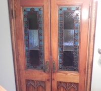 895- GREAT DOORS -  90''H X 51''W X 2 3/4'' THICK