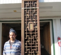 828- 200 YEAR OLD CARVED CHINESE DOORS
