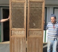 830- 200 YEAR OLD CARVED CHINESE DOORS