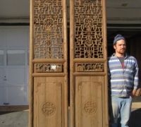 839- 200 YEAR OLD CARVED CHINESE DOORS