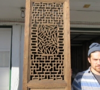 843- 200 YEAR OLD CARVED CHINESE DOORS