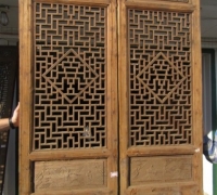 845- 200 YEAR OLD CARVED CHINESE DOORS