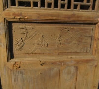 847- 200 YEAR OLD CARVED CHINESE DOORS