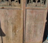 849- 200 YEAR OLD CARVED CHINESE DOORS