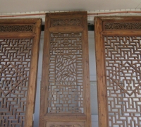 854- 200 YEAR OLD CARVED CHINESE DOORS