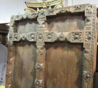 915-ANTIQUE PRS. OF CASTLE DOORS - ABOUT 300 YEARS OLD!- 76'' h x 47'' w