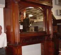 3... 1  OF  THE  FINEST  AND LARGEST  ANTIQUE  MANTLESIN THE  USA  !!!!!! -  8 FT  3"   W  X  10 FT  2"  H   X  38" D
