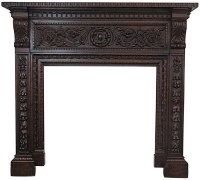 1429 CARVED MANTLE...76 H X 83 W