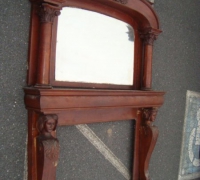 208-antique-lady-carved-tall-fireplace-mantle