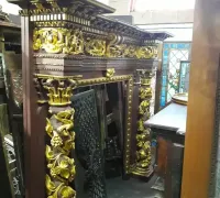 2L.Great-Carved-Antique-Mantle-.c.1880