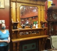 31A...FRANK FURNESS MANTEL..144
