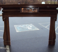347-antique-carved-fireplace-mantle-copper-panel