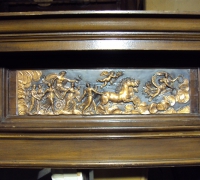 348-antique-carved-fireplace-mantle-copper-panel