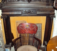 355-antique-carved-tall-fireplace-mantle