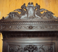 356-antique-carved-tall-fireplace-mantle