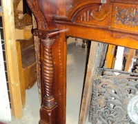 378-  sold  - antique-carved-fireplace-mantle