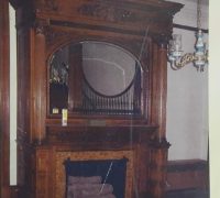3B...Antique Mantle before removed....c.1880