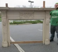 3C-FINEST-DETAILED-ANTIQUE-FEDERAL-MANTLE-C.-1840-86-W-X-59-H