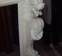 420-antique-carved-lion-fireplace-mantle