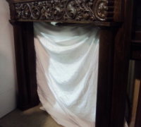 429- sold -antique-carved-fireplace-mantle