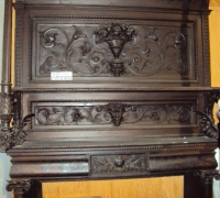 442-antique-carved-tall-fireplace-mantle