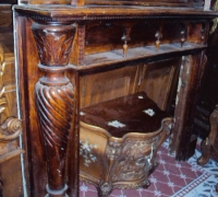 446-antique-carved-tall-fireplace-mantle