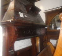 484- sold -antique-carved-tall-fireplace-mantle