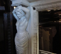 493-sold..antique-lady-carved-fireplace-mantle