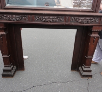 498-sold -antique-carved-fireplace-mantle
