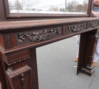 499-sold -antique-carved-fireplace-mantle