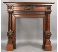 50-sold-antique-carved-mantle-BEFORE-picture-original-size-60-wide