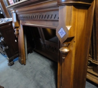 501- sold -antique-carved-fireplace-mantle