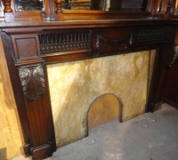 22M-antique-carved-tall-fireplace-mantle