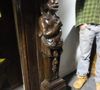 526  sold -antique-figural-carved-fireplace-mantle