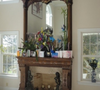 558- sold - antique-carved-fireplace-mantle
