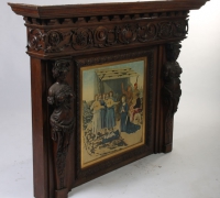 563-antique-carved-lady-fireplace-mantle