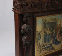 564-antique-carved-lady-fireplace-mantle