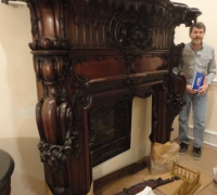 575  sold -antique-carved-fireplace-mantle