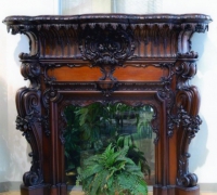 576  sold -antique-carved-fireplace-mantle