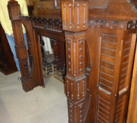 607-antique-walnut-mantle-68-w-x-88-h-x-18-d