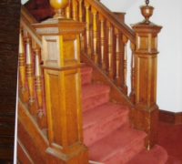 70-antique-oak-railing-newel-posts