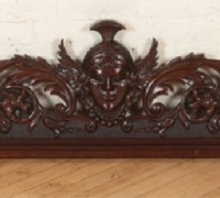 315... 14.75 INCHES H X 82 INCHES W MAHOGANY CROWN
