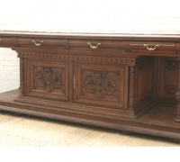 104- sold - antique-carved-front-bar-short-sideboards