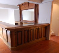 11a-AVAILABLE FRONT BAR ALTERED FROM ANTIQUE DOORS